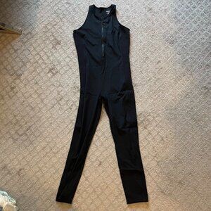 ALL ACCESS black fitness jumpsuit compression jumpsuit onesie one piece